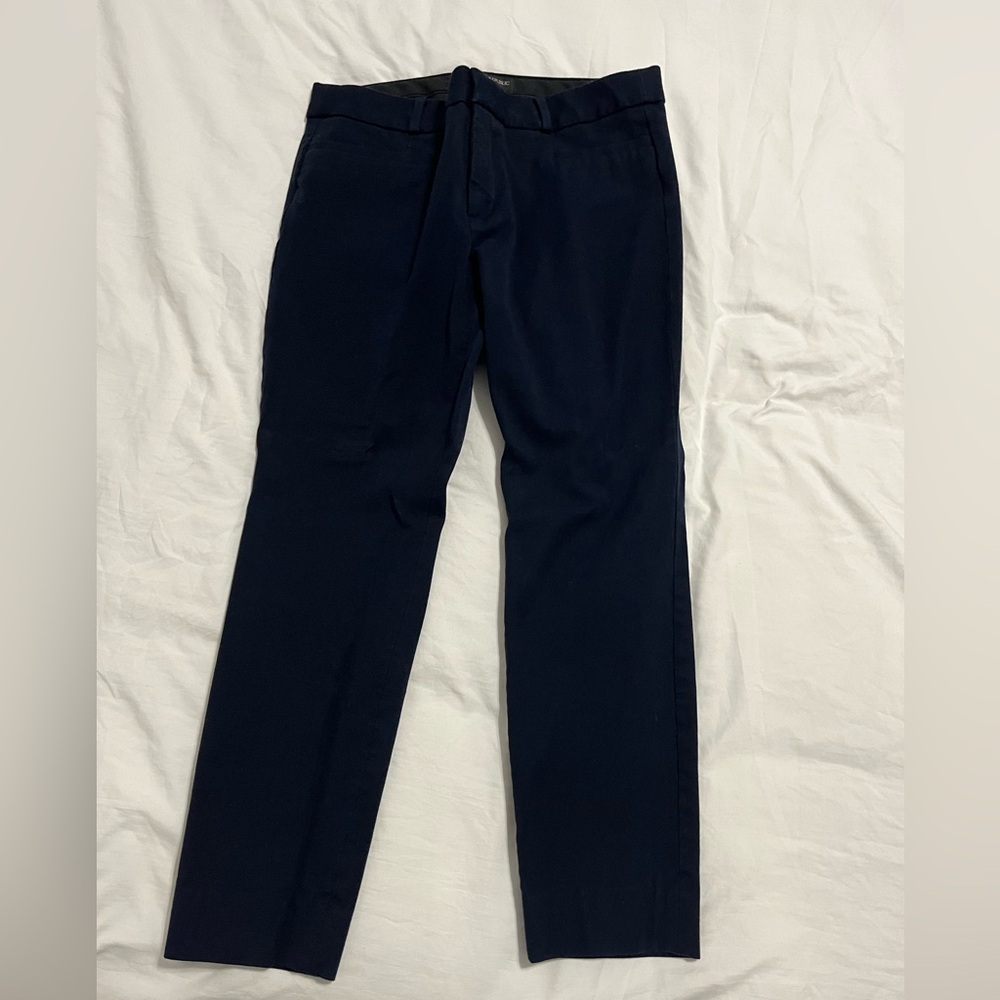 Banana Republic navy Sloan work pants